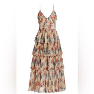 Sea New York Roanne Print Tiered Dress